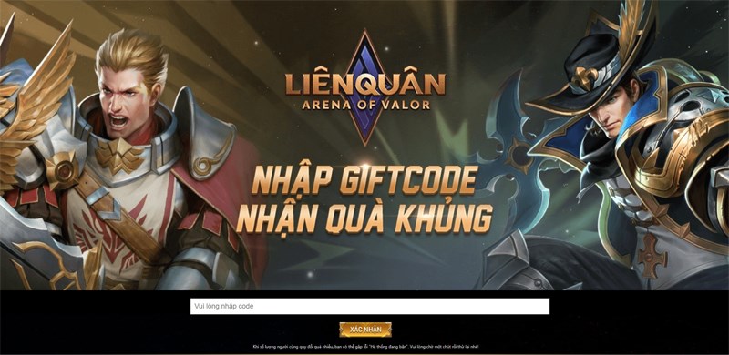 gift code liên quân