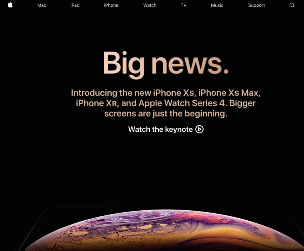 các chiến lược content marketing của apple