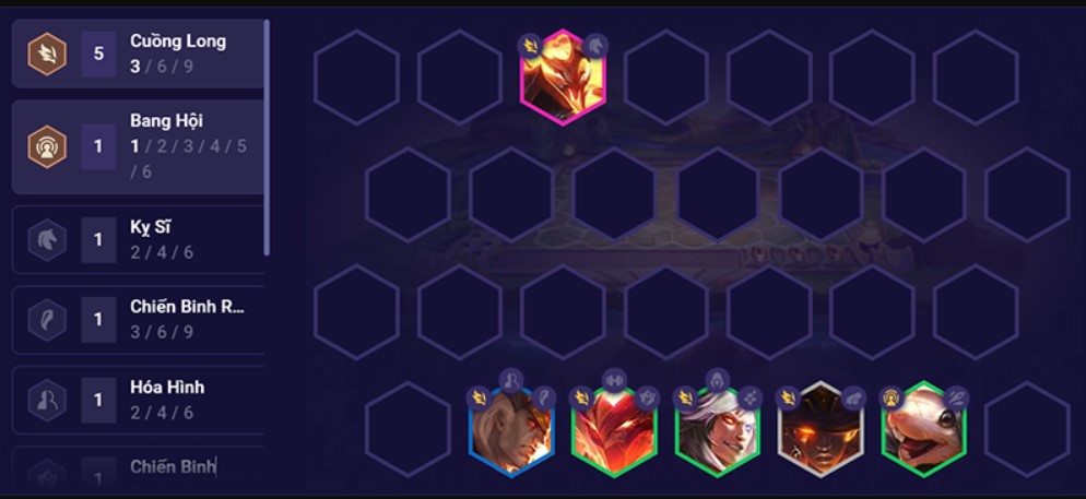 đội hình cuồng long