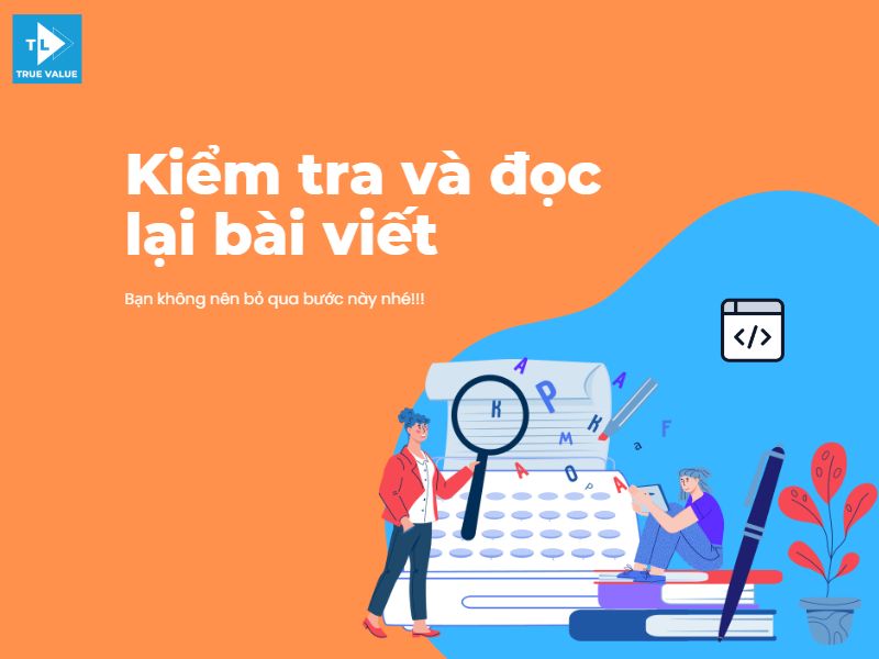 kiểm tra và đọc lại bài viết chuẩn seo